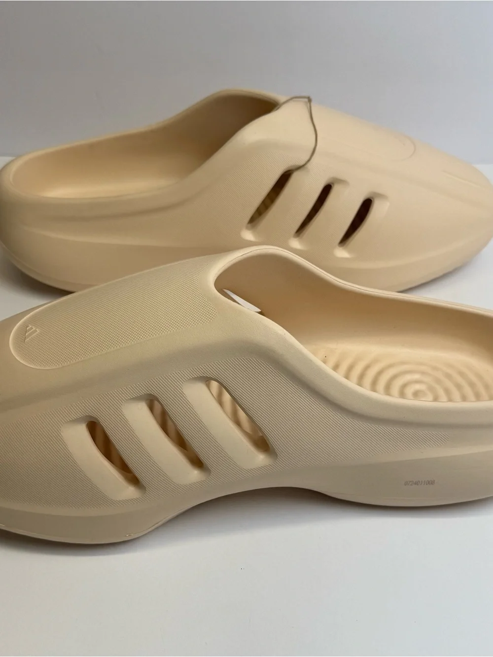 Adidas Originals AdiFom Infinity Mule Sand IH0355 Slip On Kobe Tan Sz 14 New NWT - Picture 7 of 9
